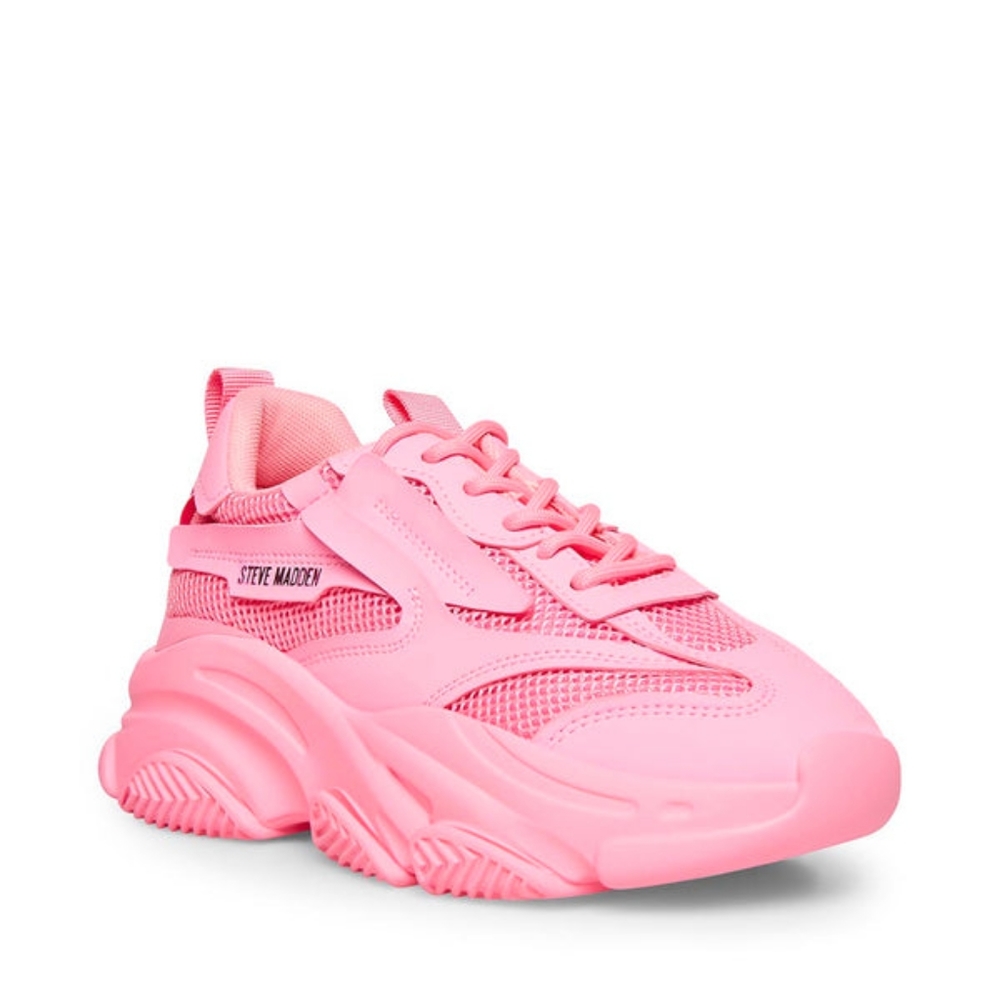 Steve Madden Possession Hot Pink sneakers